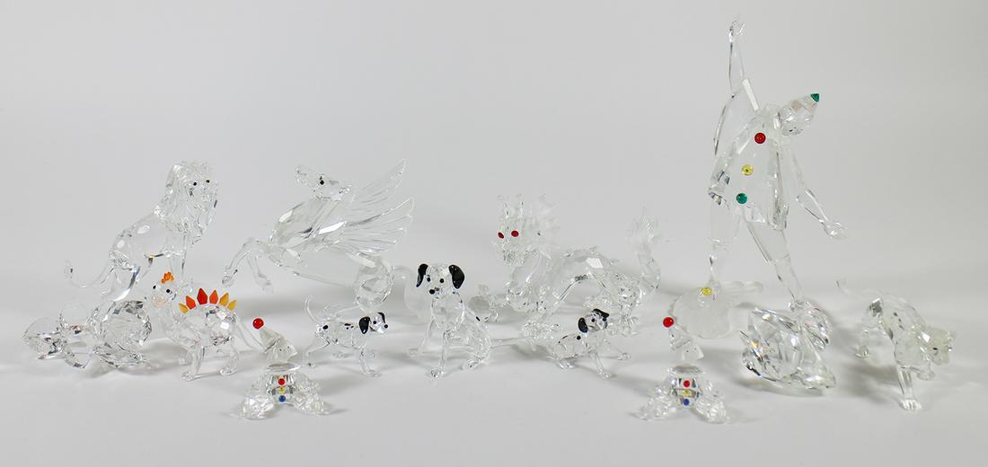 (13) SWAROVSKI CRYSTAL FIGURINES (1 of 4)
