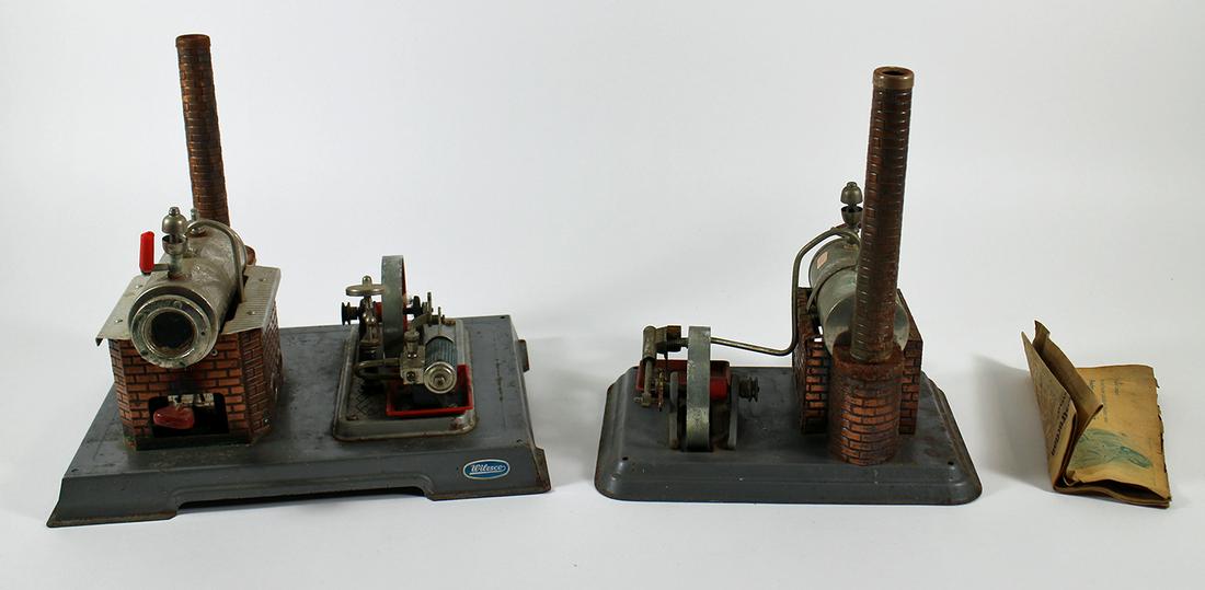 (2) VINTAGE STEAM ENGINES - WILESCO FLEISCHMANN (1 of 3)