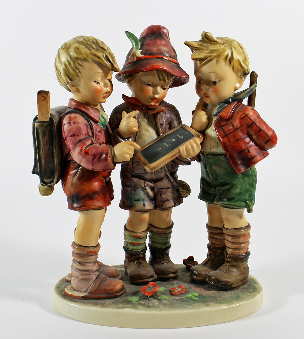 GOEBEL HUMMEL SCHOOL BOYS FIGURINE # 170 (1 of 3)