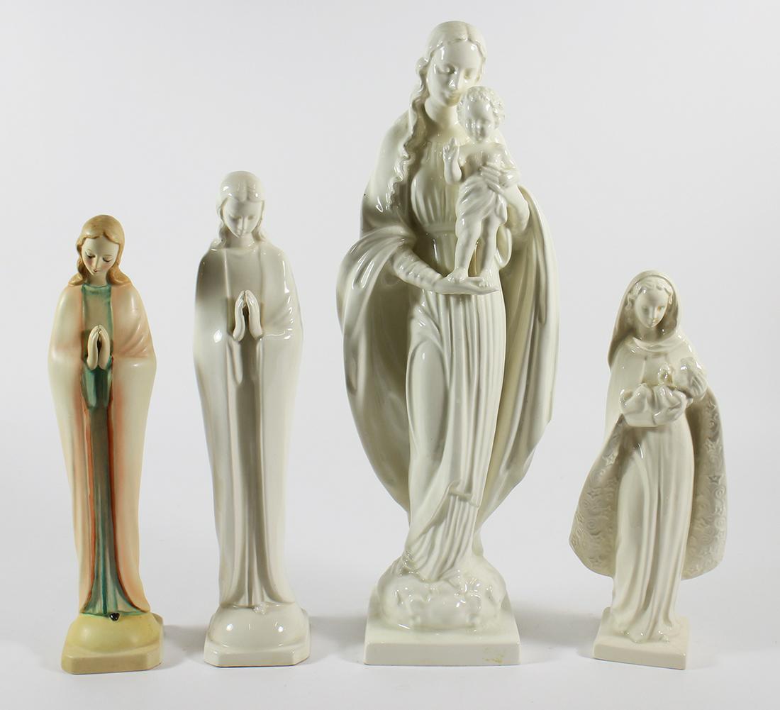 (4) GOEBEL HUMMEL STANDING MADONNA FIGURINES (1 of 3)