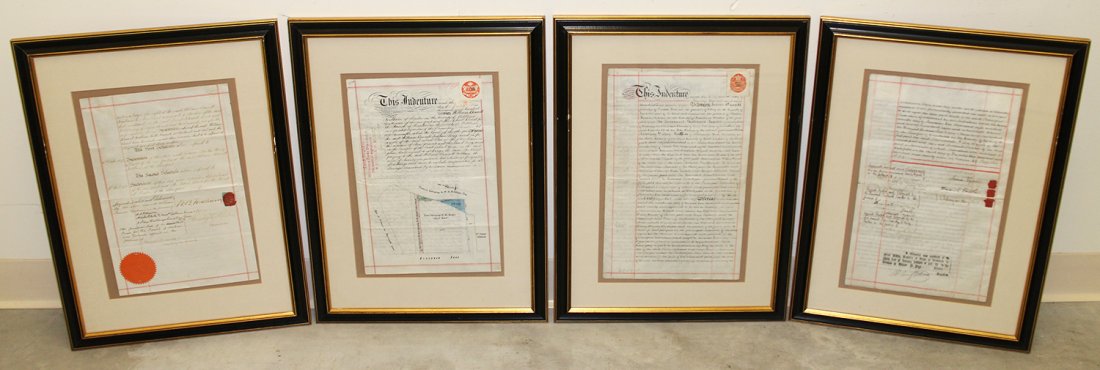 (4) FRAMED INDENTURE DOCUMENTS (1 of 5)