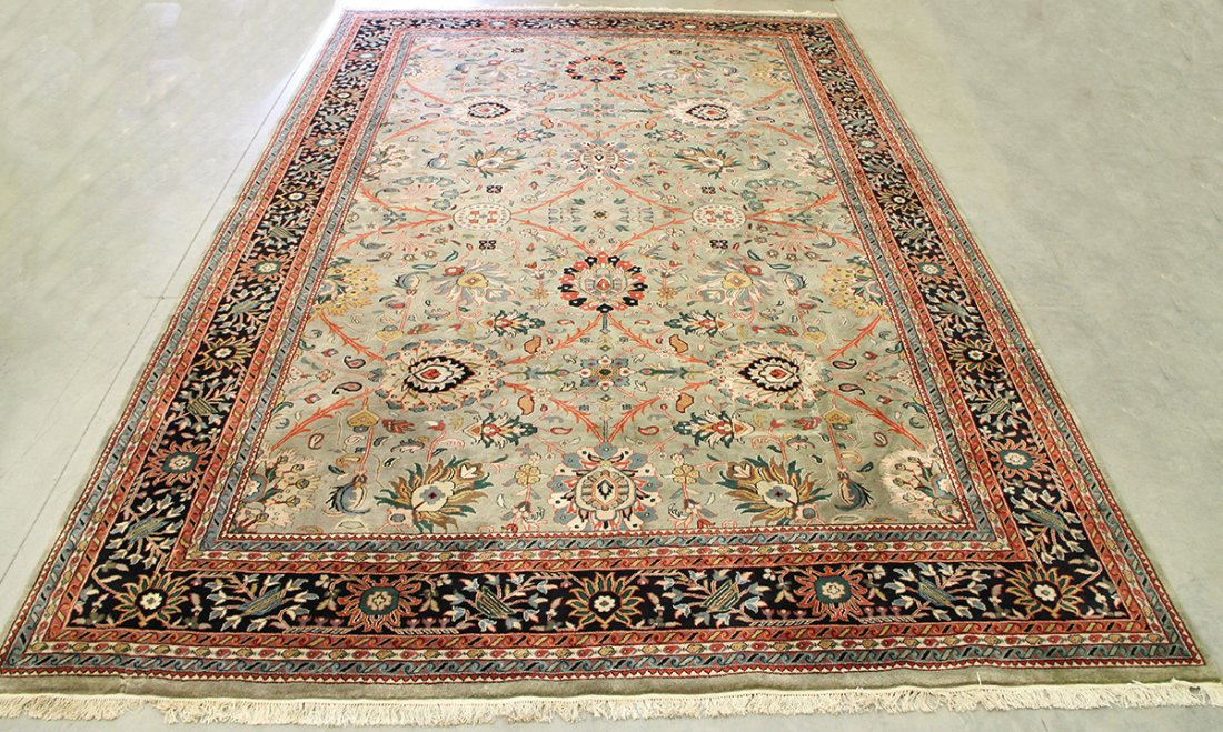 LARGE WOOL RUG - 18' 2" x 11' 7" (1 of 7)