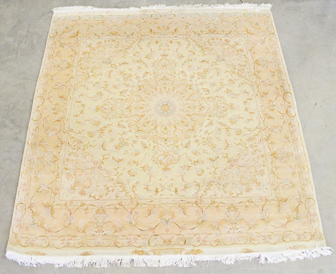6' 7" x 6' 8" TABRIZ RUG (1 of 5)