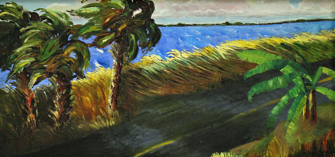 MARK STANFORD FLORIDA RIVER ROAD PAINTING (1 of 4)