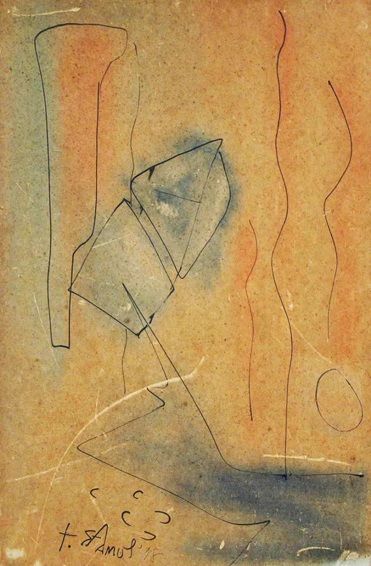 THEODOROS STAMOS UNTITLED ABTRACT (1 of 6)