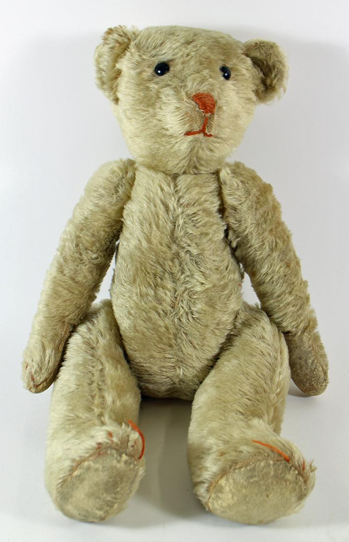 EARLY AMERICAN MOHAIR 20" CENTER SEAM TEDDY BEAR (1 of 7)