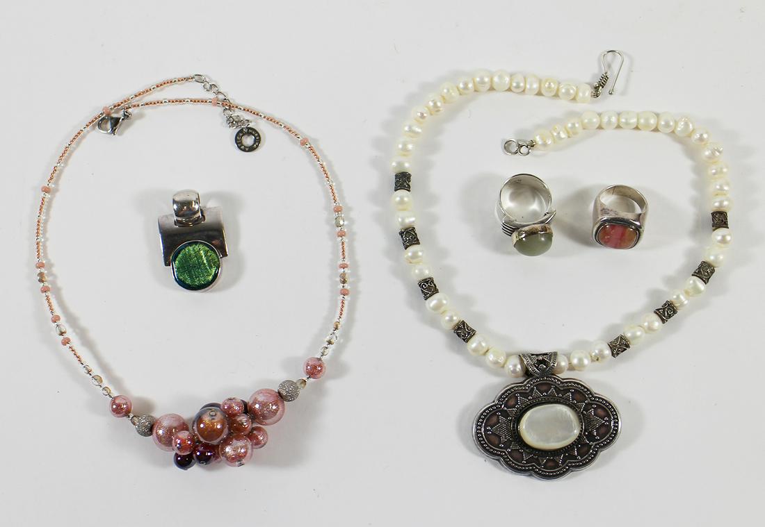 STERLING SILVER & DESIGNER JEWELRY COLLECTION (1 of 5)