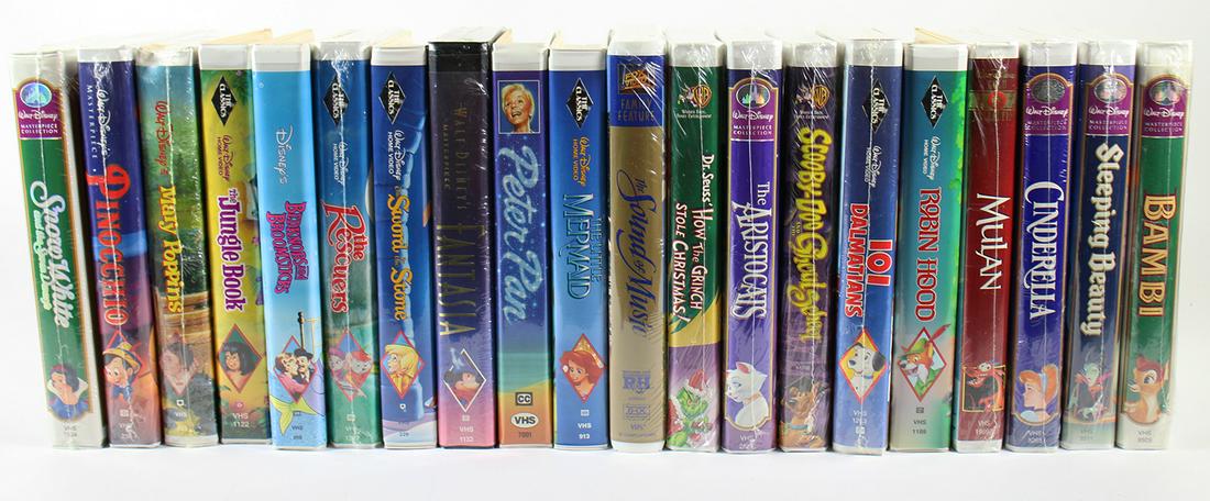 (20) WALT DISNEY BLACK DIAMOND VHS TAPES & MORE (1 of 5)