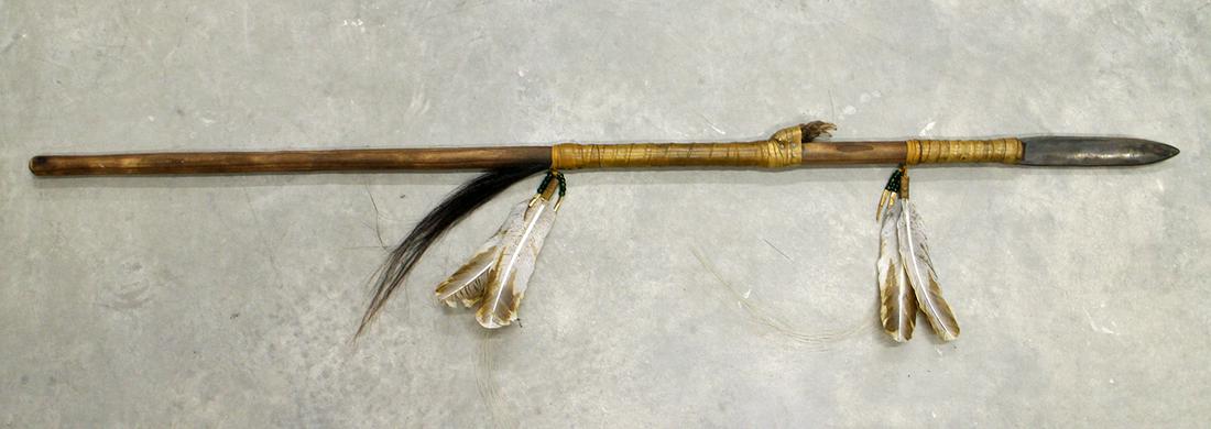 NATIVE AMERICAN INDIAN LANCE SPEAR (#0411) on Dec 04, 2021 | Vero Beach