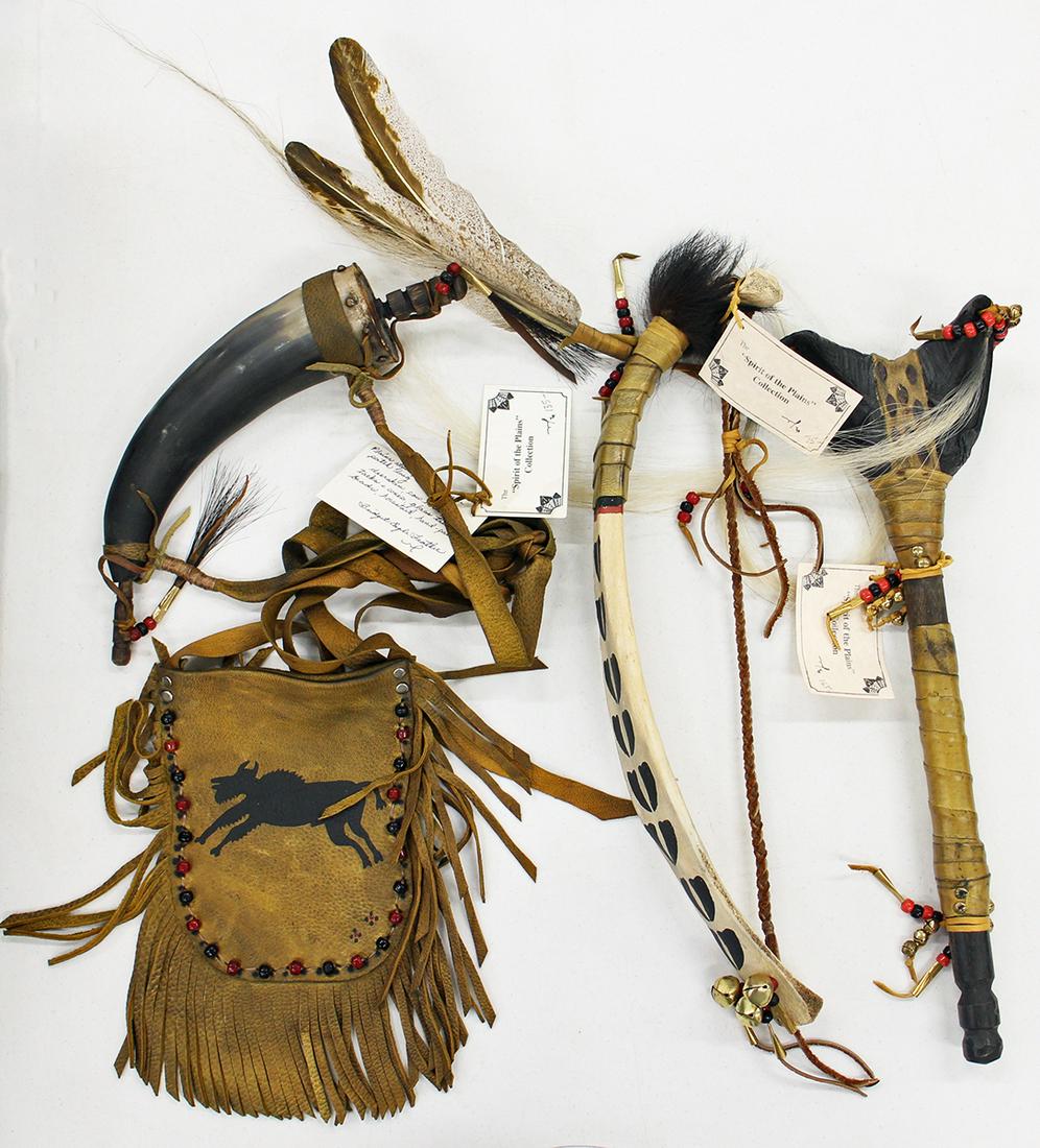 SPIRIT OF THE PLAINS NATIVE AMERICAN INDIAN ITEMS (1 of 5)