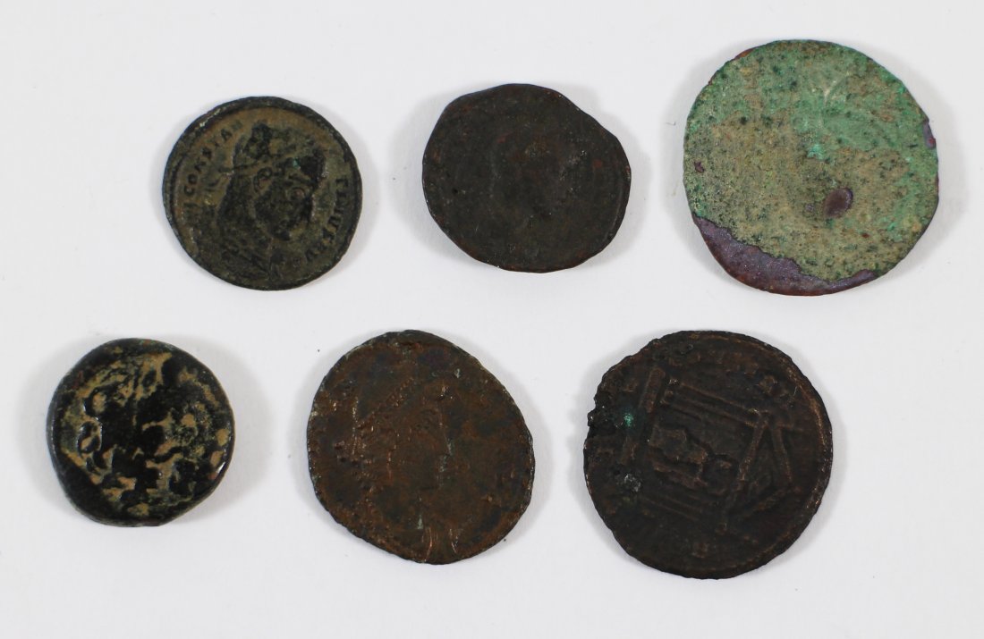 (6) ANCIENT GREEK COINS (1 of 2)