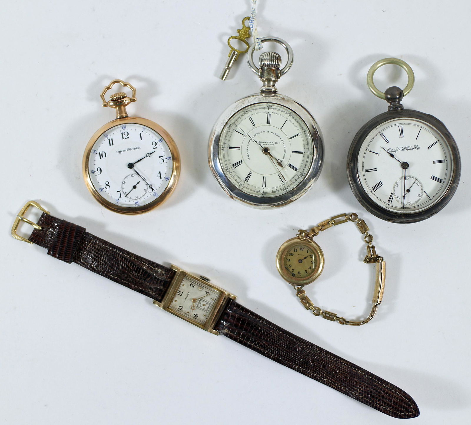 (5) POCKET & WRISTWATCH COLLECTION (1 of 4)
