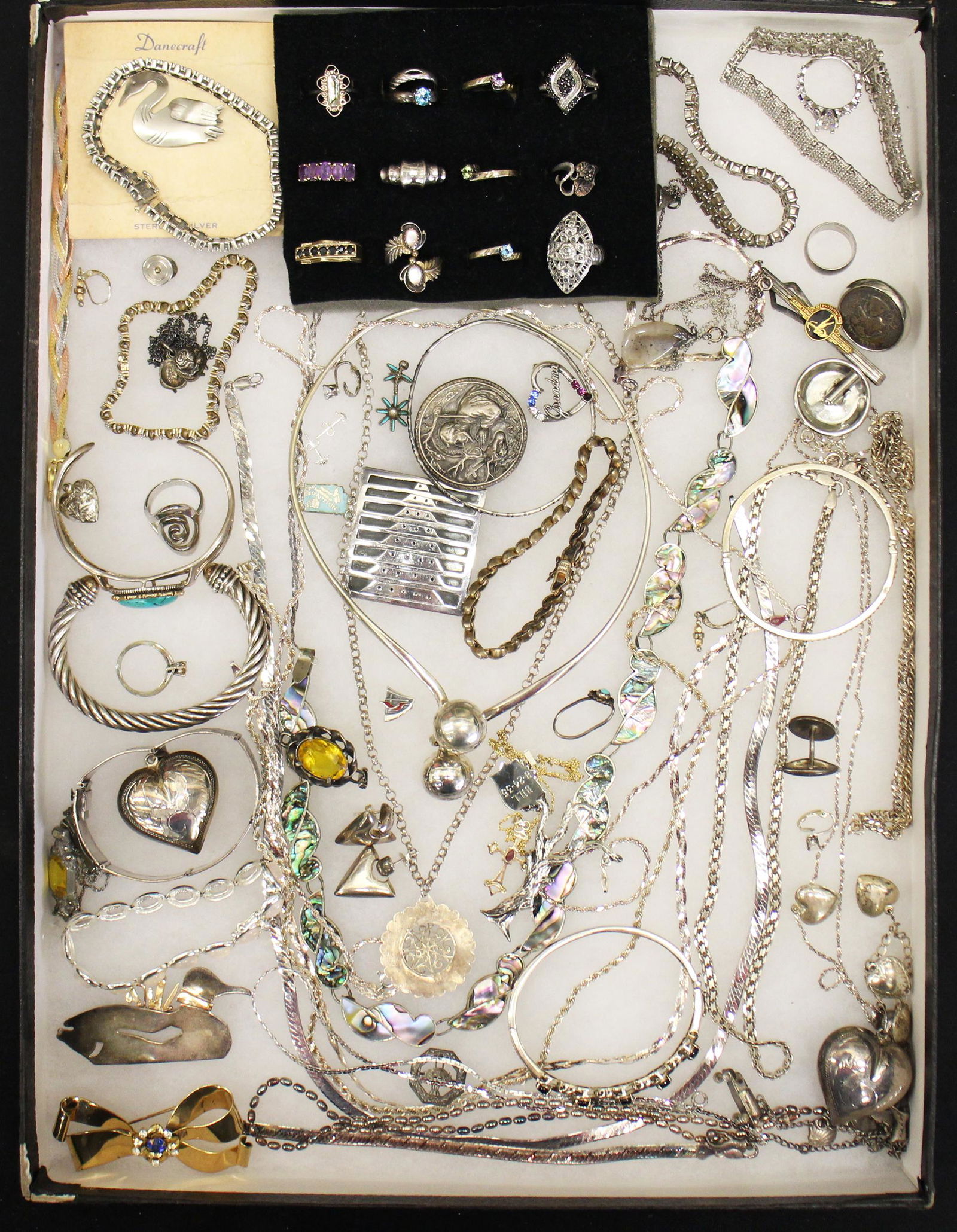 VINTAGE STERLING SILVER JEWELRY (1 of 4)