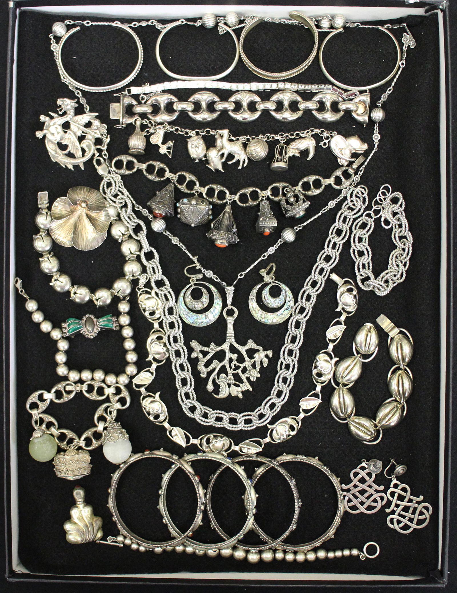 VINTAGE STERLING & SILVER JEWELRY (1 of 4)