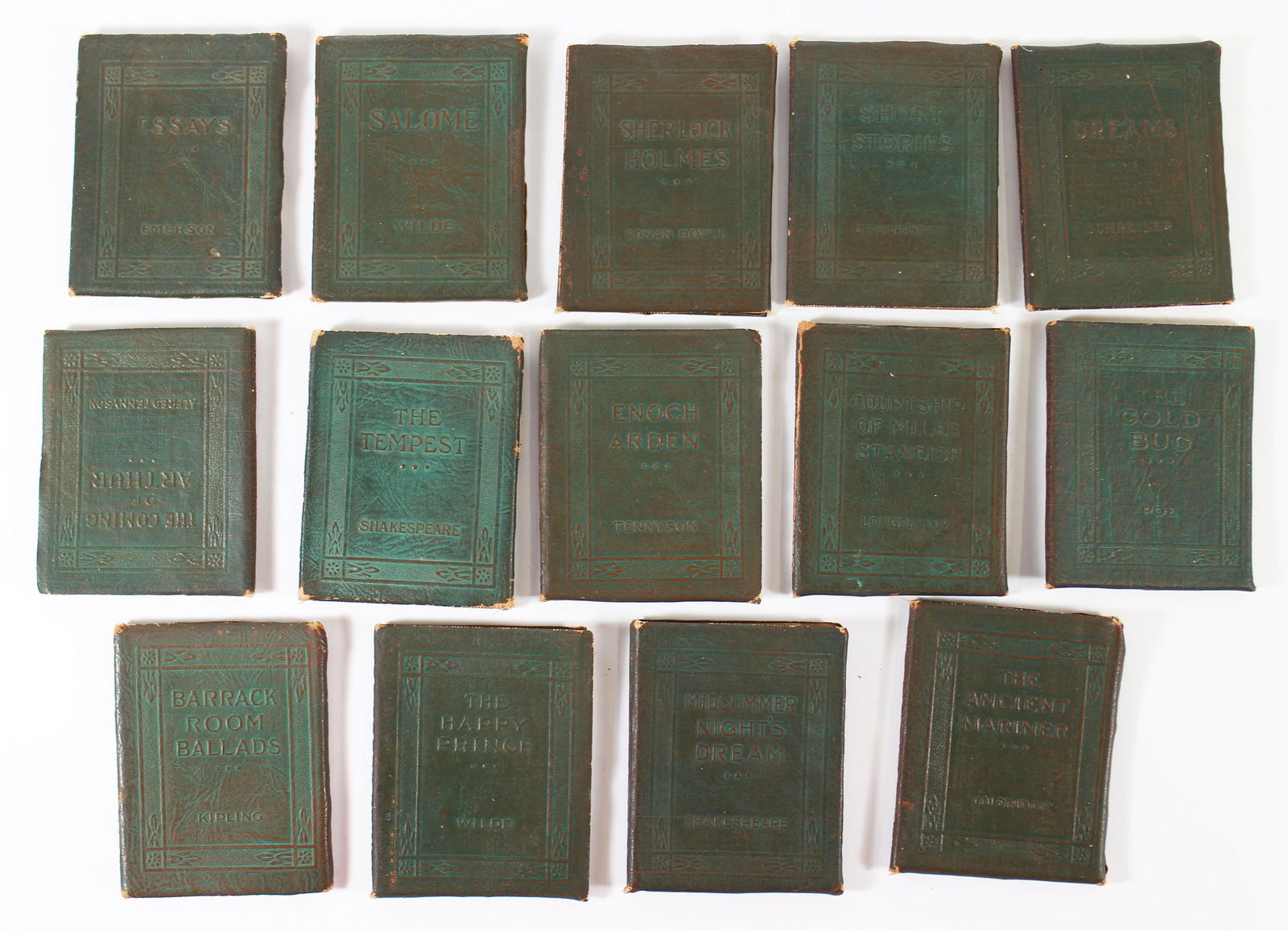 (14) LITTLE LEATHER LIBRARY BOOKS (1 of 4)