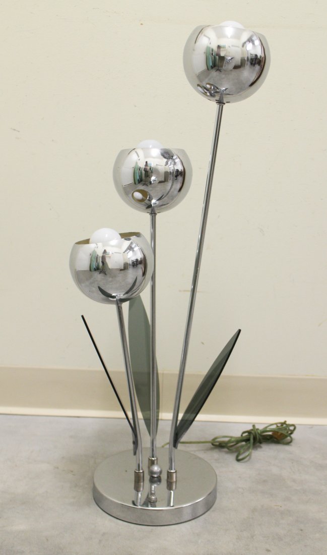 VINTAGE TORINO FLOWER LAMP (1 of 3)