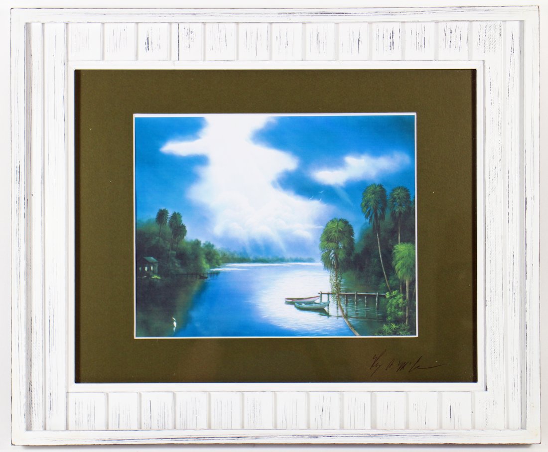 ROY MCLENDON JR. FLORIDA SIGNED PRINT (1 of 3)