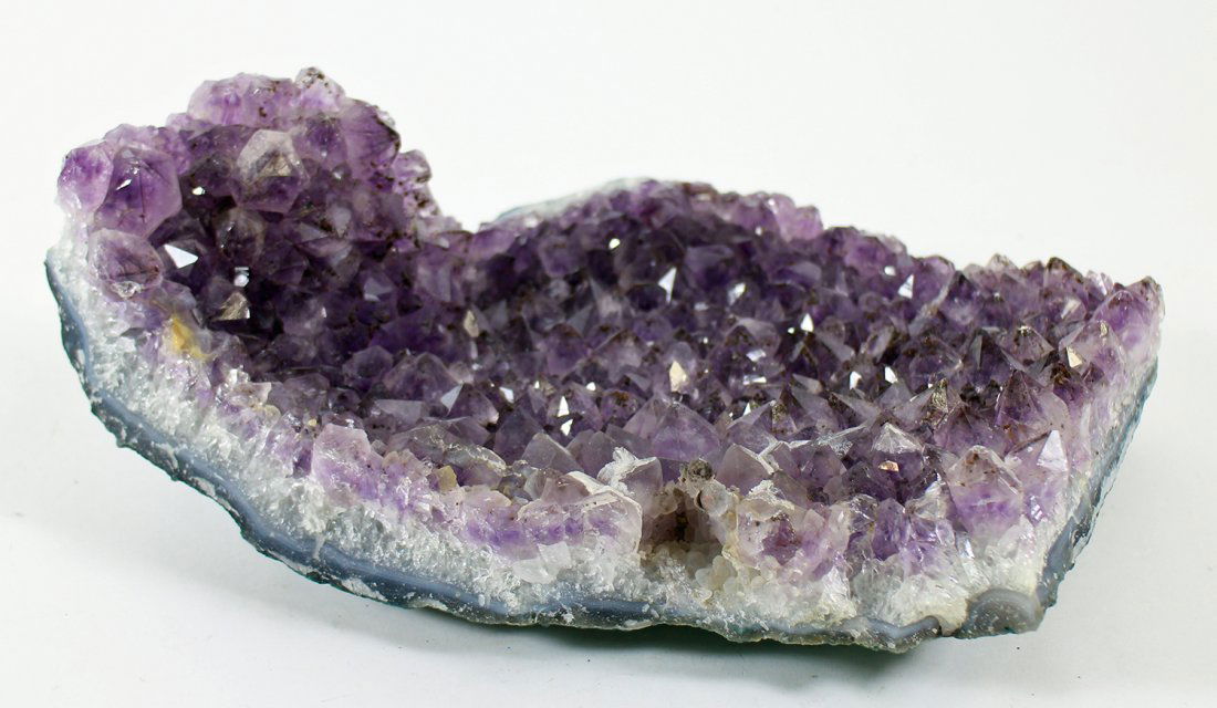 AMETHYST GEODE SPECIMEN FREEFORM SLAB (1 of 3)