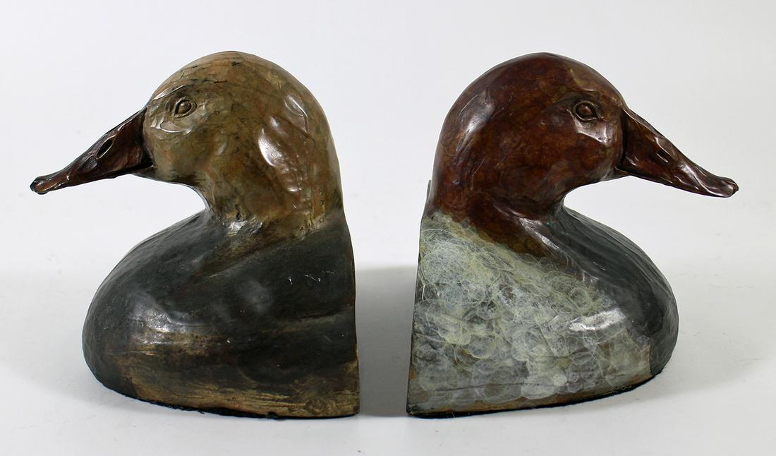 VINTAGE DUCK BOOKENDS (1 of 3)