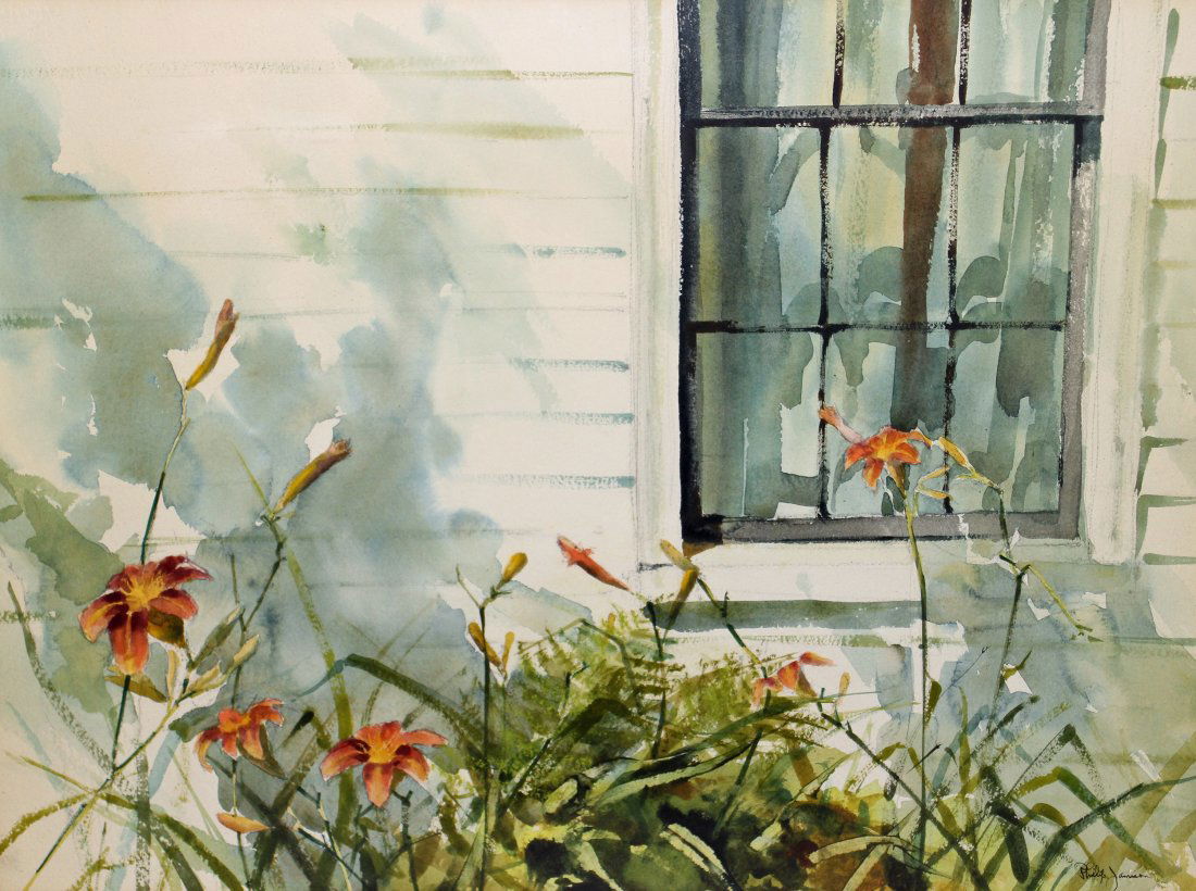 PHILIP JAMISON WATERCOLOR PAINTING (1 of 3)