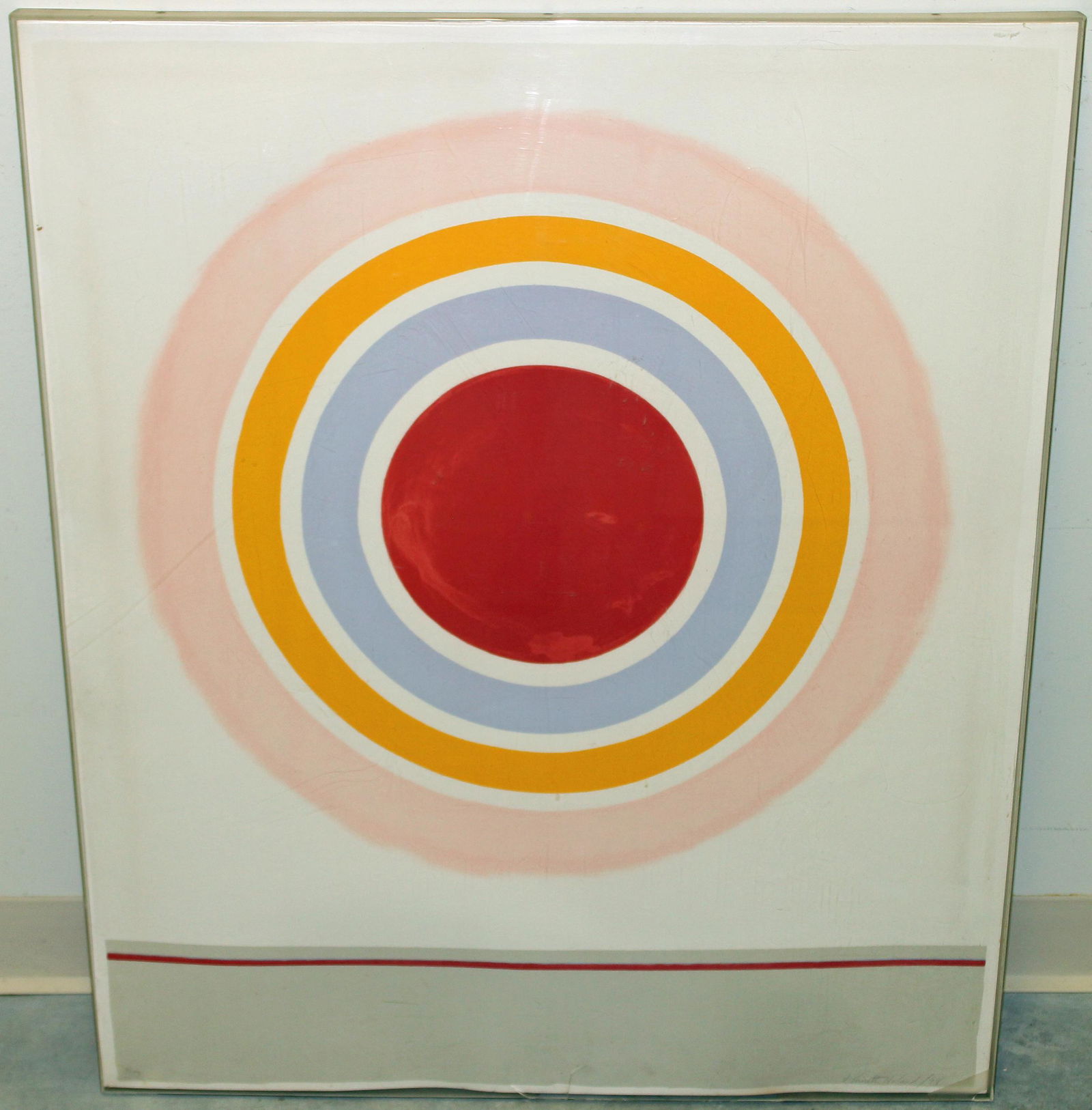 KENNETH NOLAND TARGET LITHOGRAPH (1 of 8)