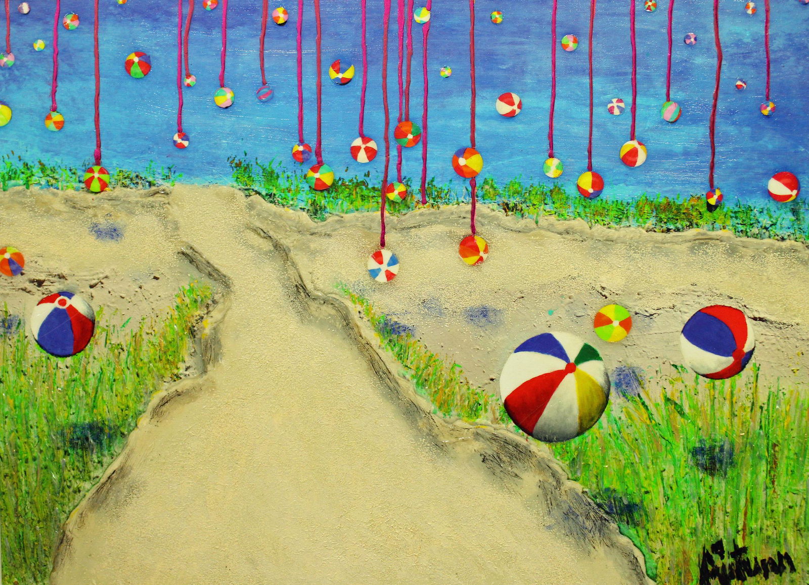 AUTUMN DE FOREST "DRIPPING SUMMER" GICLEE (1 of 4)