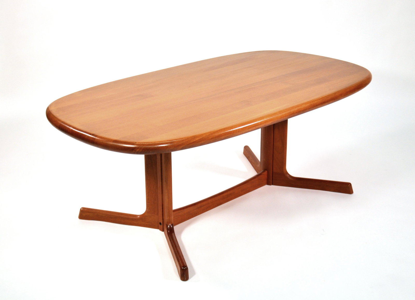 DYRLUND DANISH MODERN TEAK EXTENSION TABLE (1 of 2)