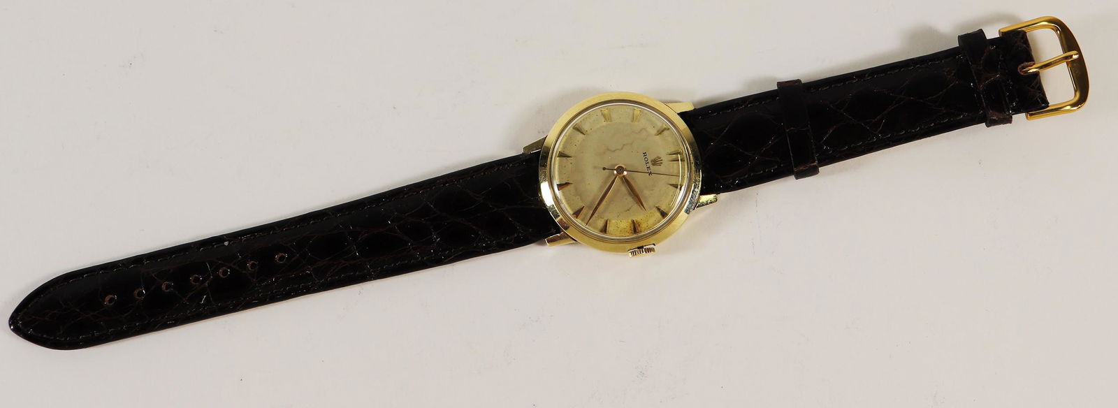 VINTAGE 14K ROLEX WRISTWATCH (1 of 4)