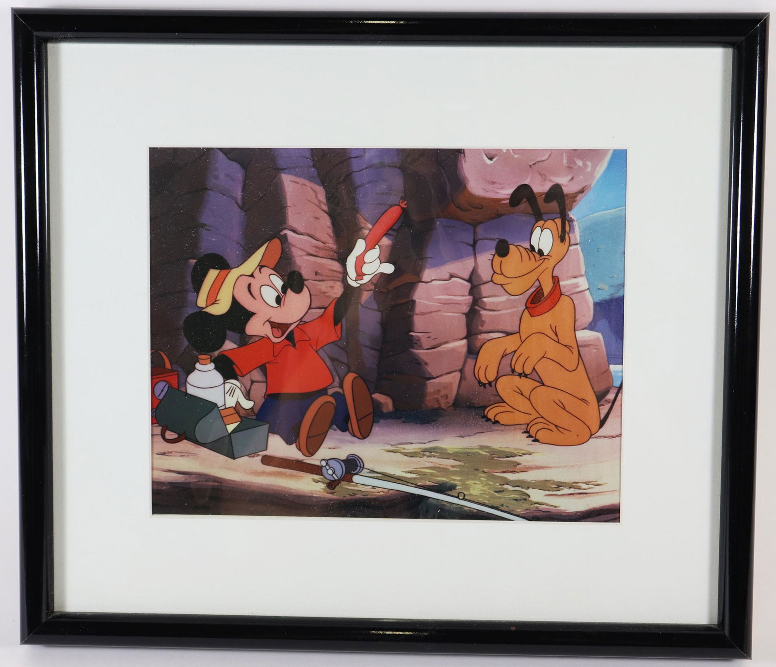 WALT DISNEY CLASSICS MICKEY FISHING ART (1 of 2)