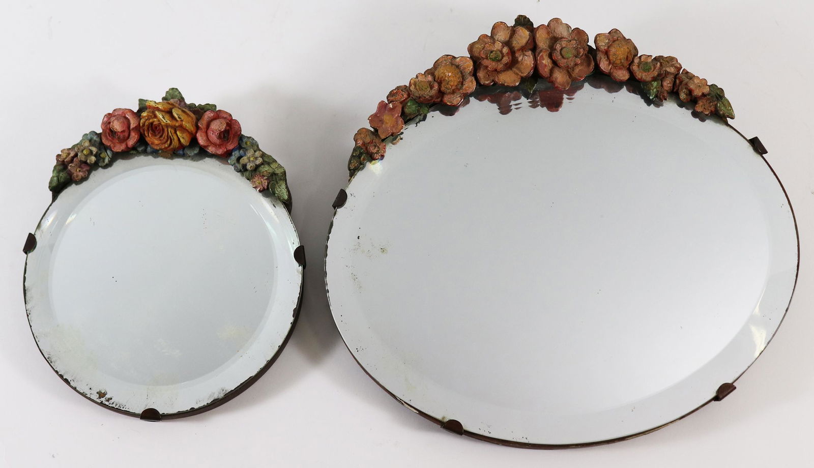 (2) ANTIQUE BARBOLA MIRRORS (1 of 2)