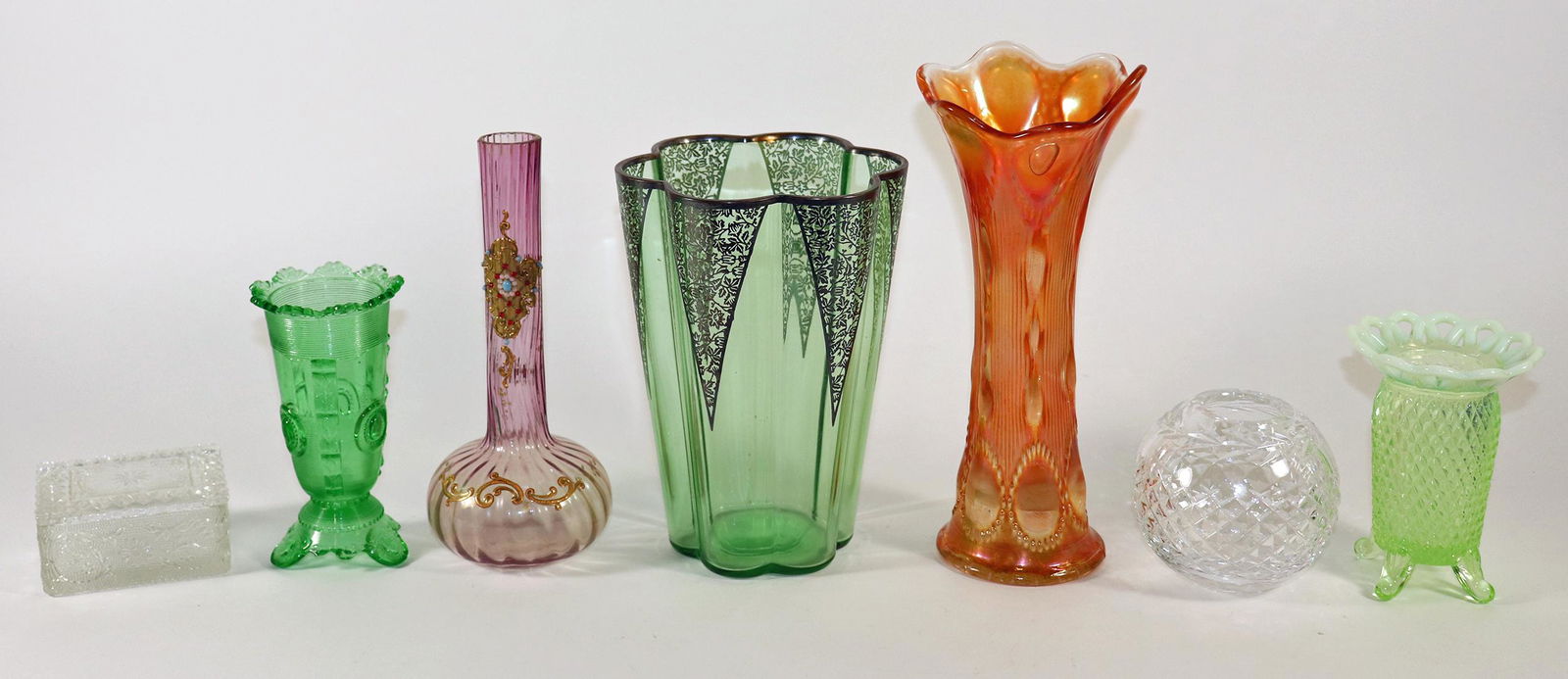 VINTAGE & ANTIQUE GLASSWARE COLLECTION (1 of 4)