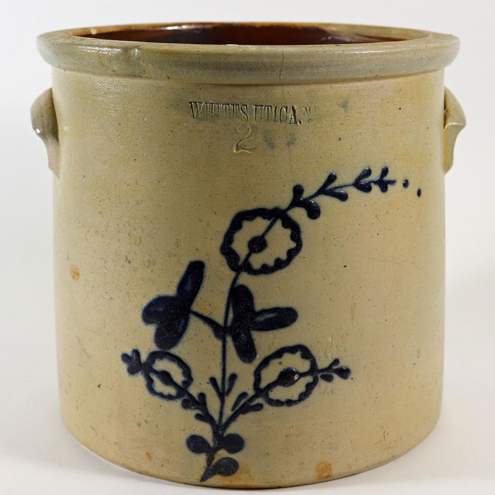 WHITE'S UTICA 2 GALLON CROCK (1 of 3)