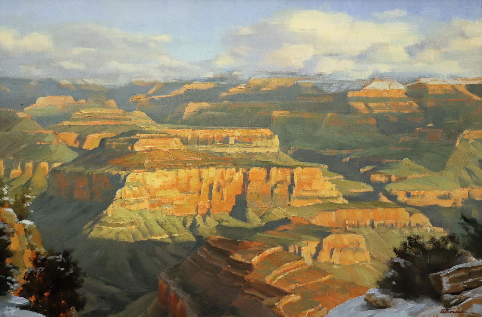 CHARLES THOMAS ARIZONA LANDSCAPE PAINTING (1 of 6)