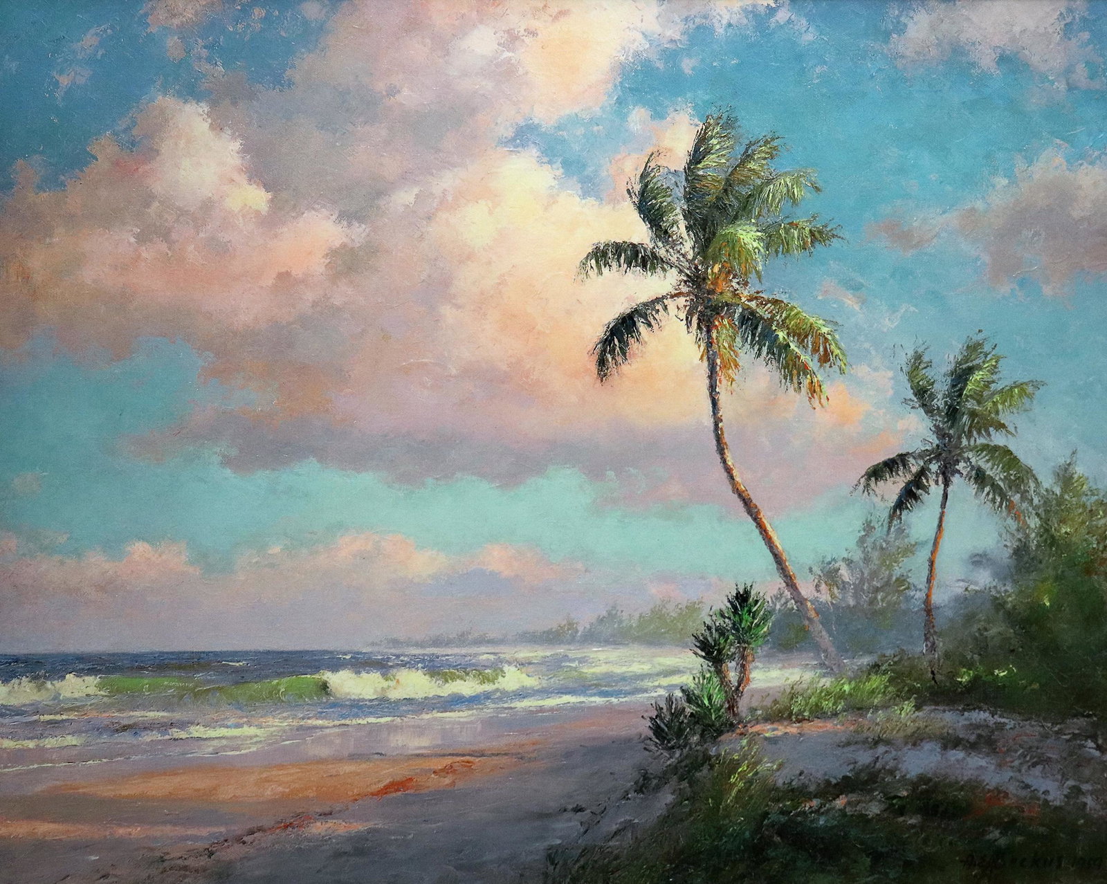 A.E. BACKUS FLORIDA BEACH CANVAS GICLEE (1 of 4)