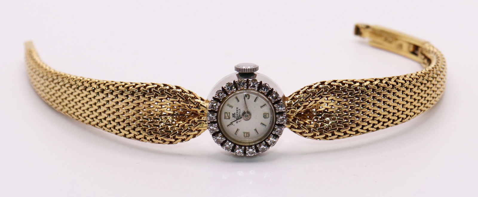 18K LADIES DIAMOND BUCHERER WATCH (1 of 3)