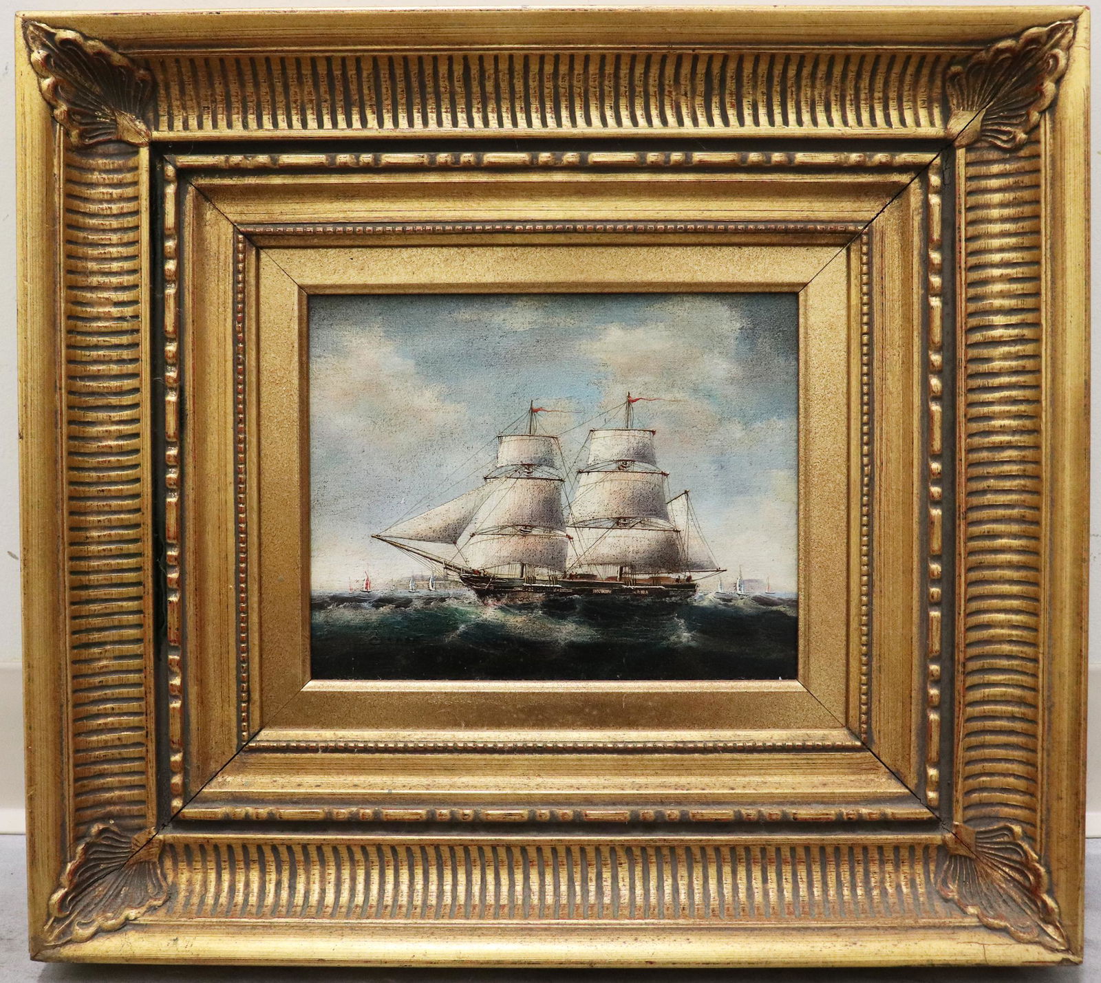 COOPER CLIPPER SHIP PAINTING (1 of 4)