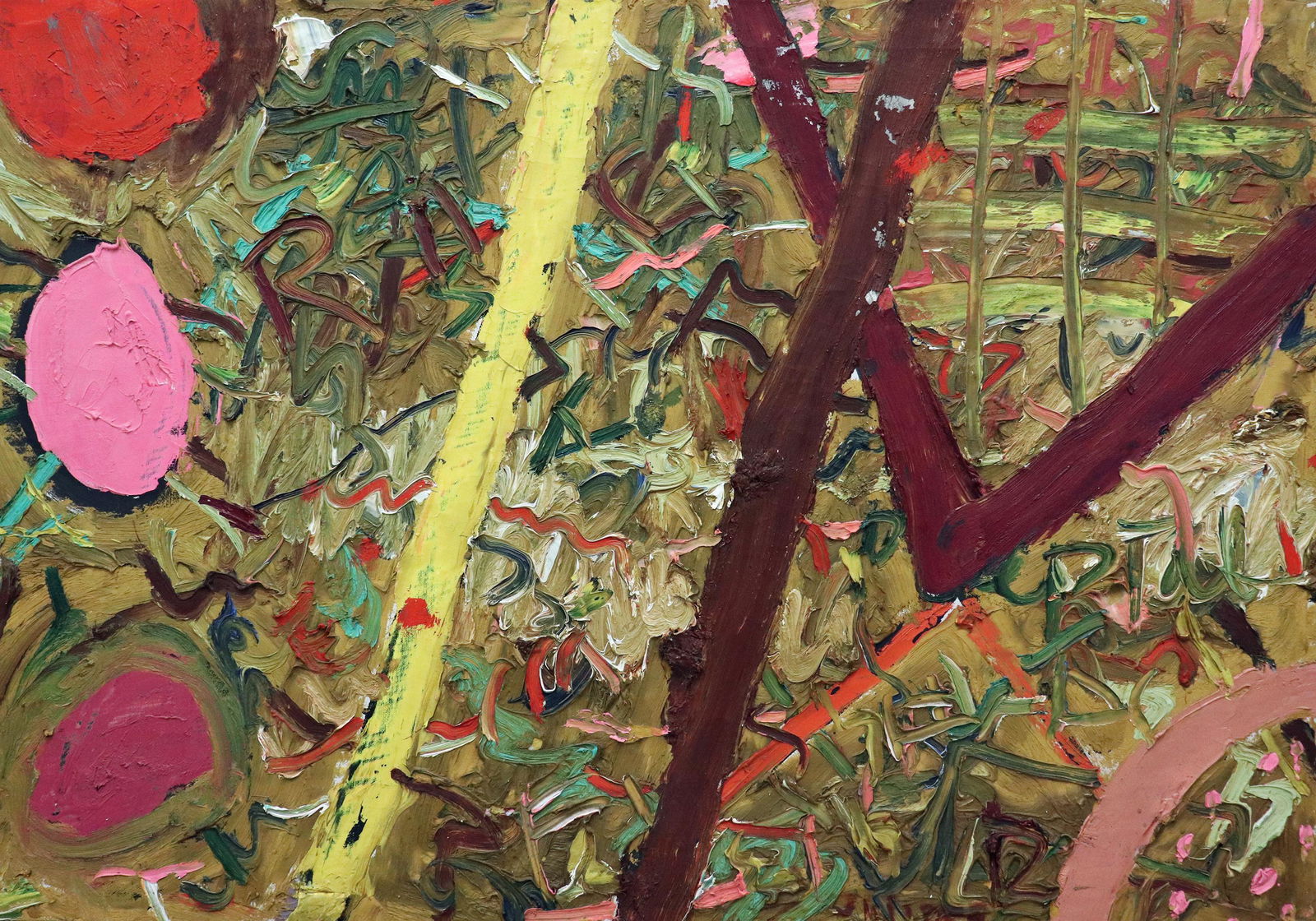 JAY MILDER ABSTRACT PAINTING (1 of 5)