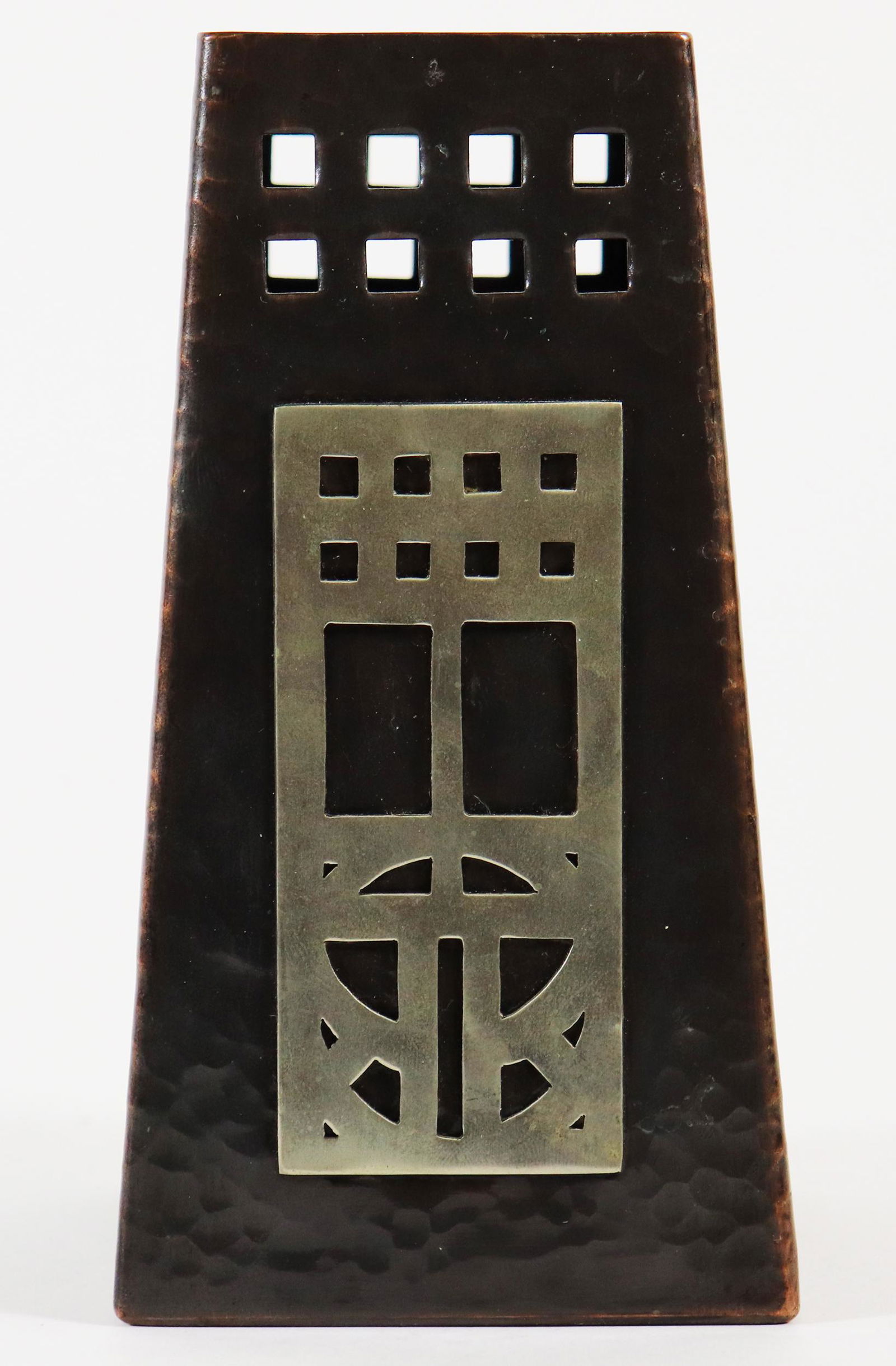 ROYCROFT RR HAMMERED COPPER ARTS & CRAFTS VASE (1 of 4)