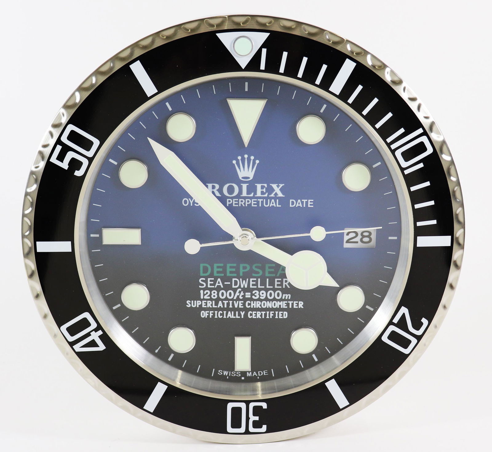 ROLEX SEA DWELLER WALL DISPLAY CLOCK (1 of 3)