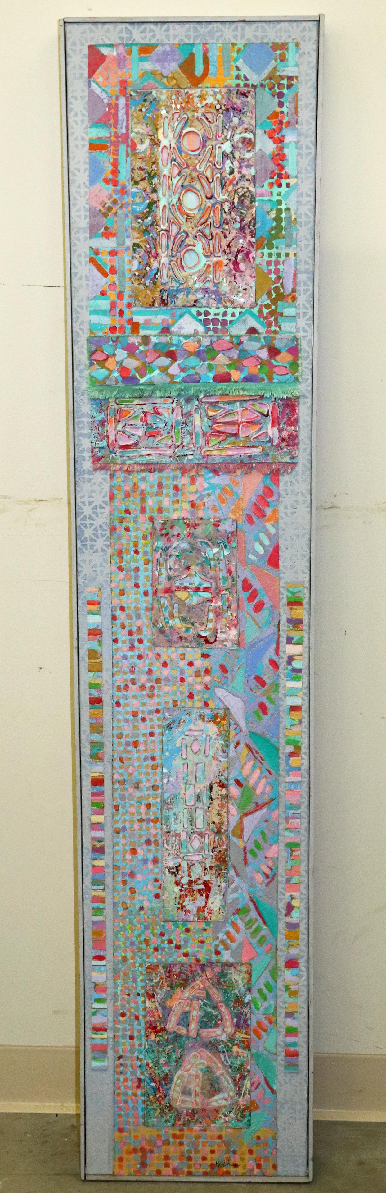 PEARL REBHUN 1987 "MOSAIC" ARTWORK (1 of 6)