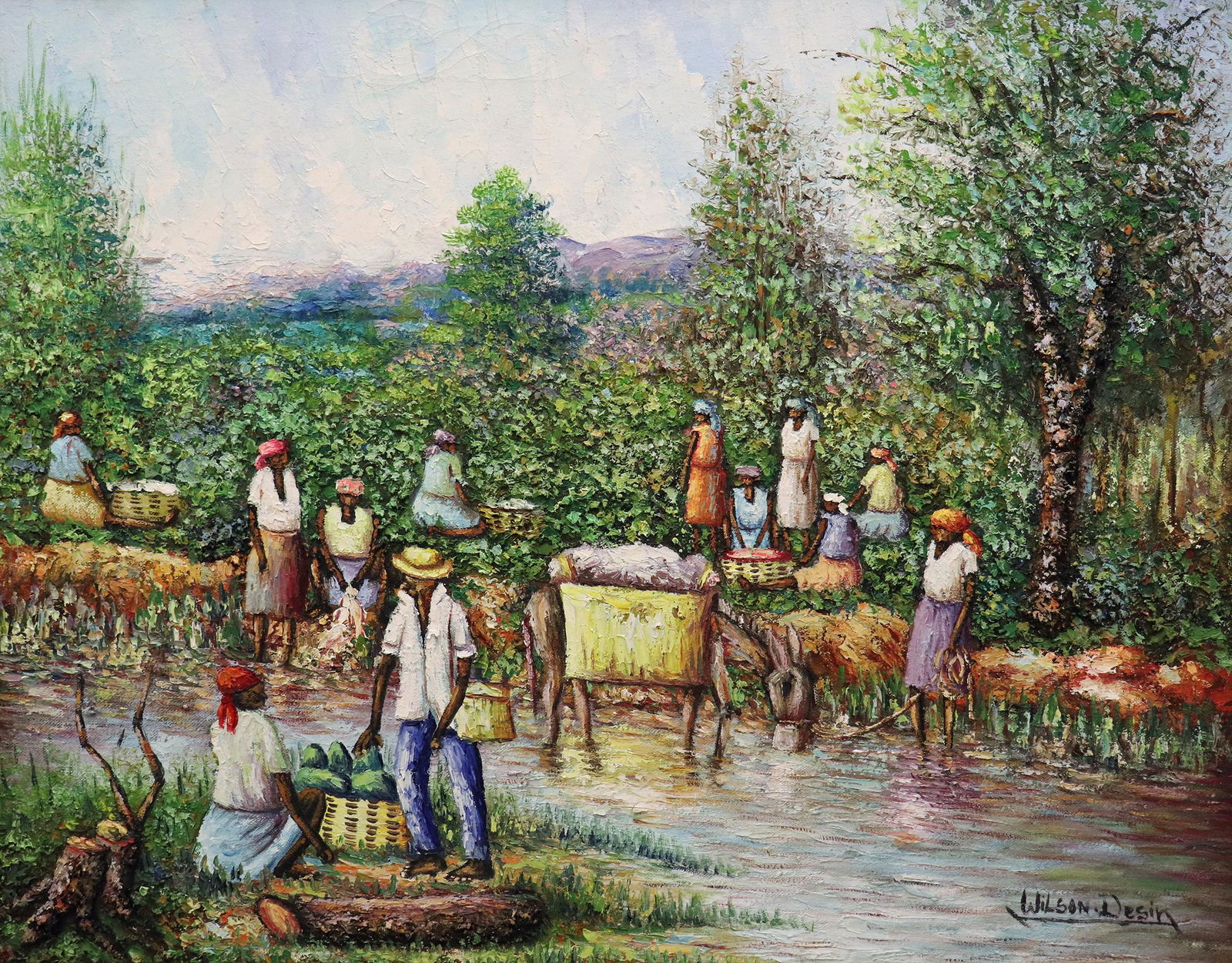 WILSON DESIN HAITIAN PAINTING (1 of 5)