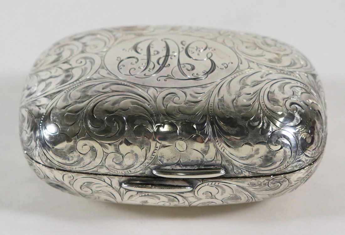 Tiffany & Co. Makers Sterling Silver Soap Box
