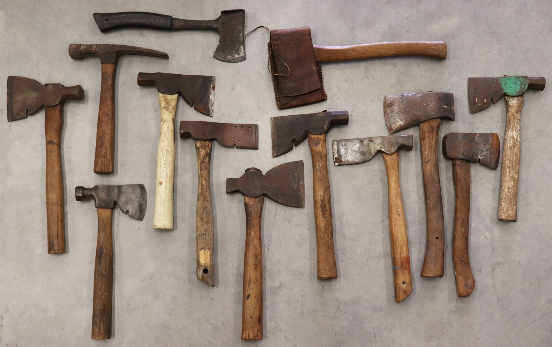 (13) TOMAHAWK, AXE, HATCHET COLLECTION (1 of 3)