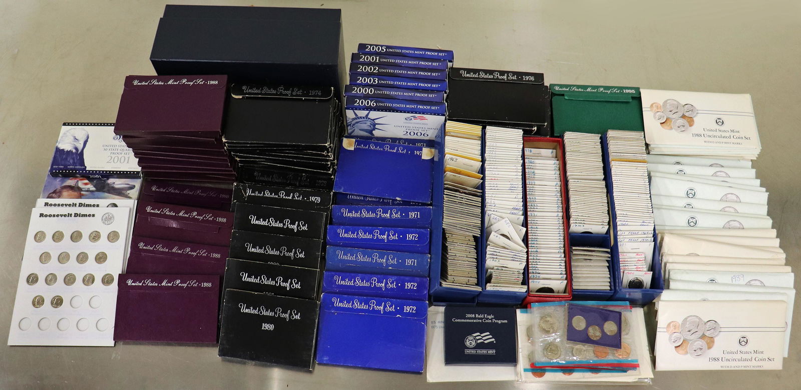 LARGE U.S. COIN COLLECTION - MINT, PROOF, & MORE (1 of 5)