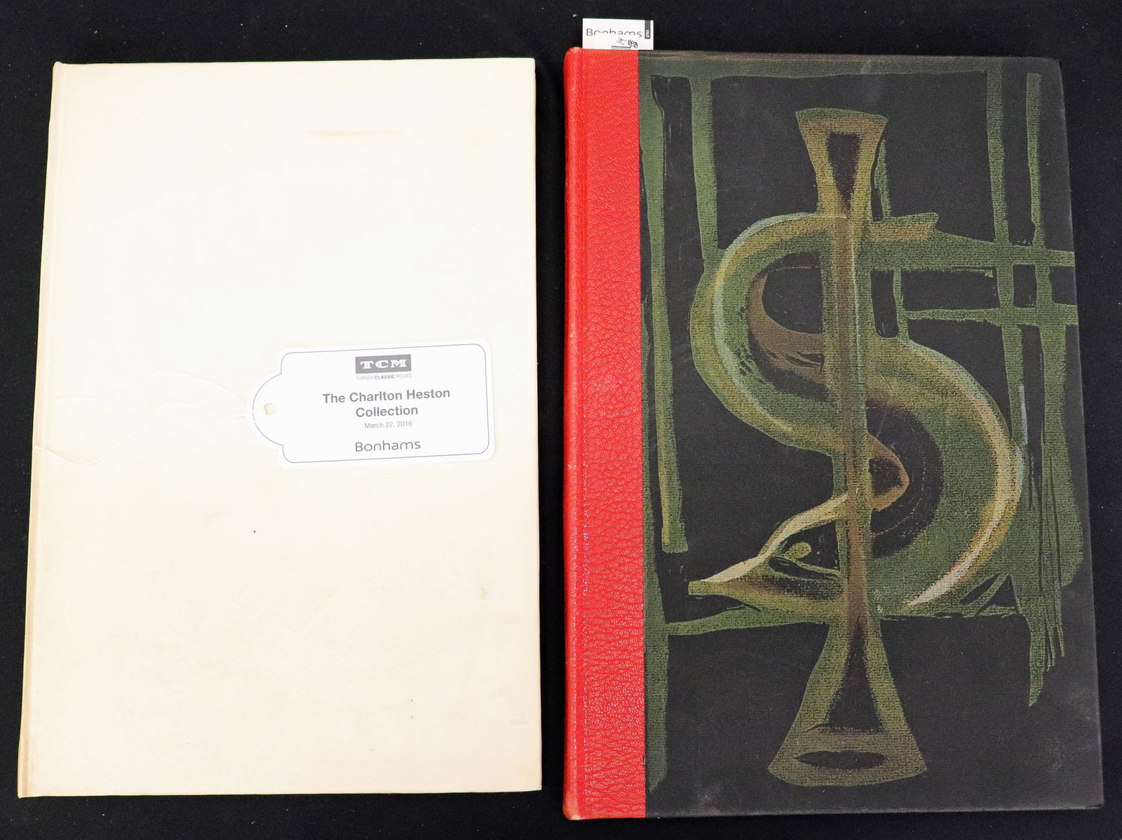 (2) SHAKESPEARE BOOKS - BONHAMS - CHARLTON HESTON (1 of 5)