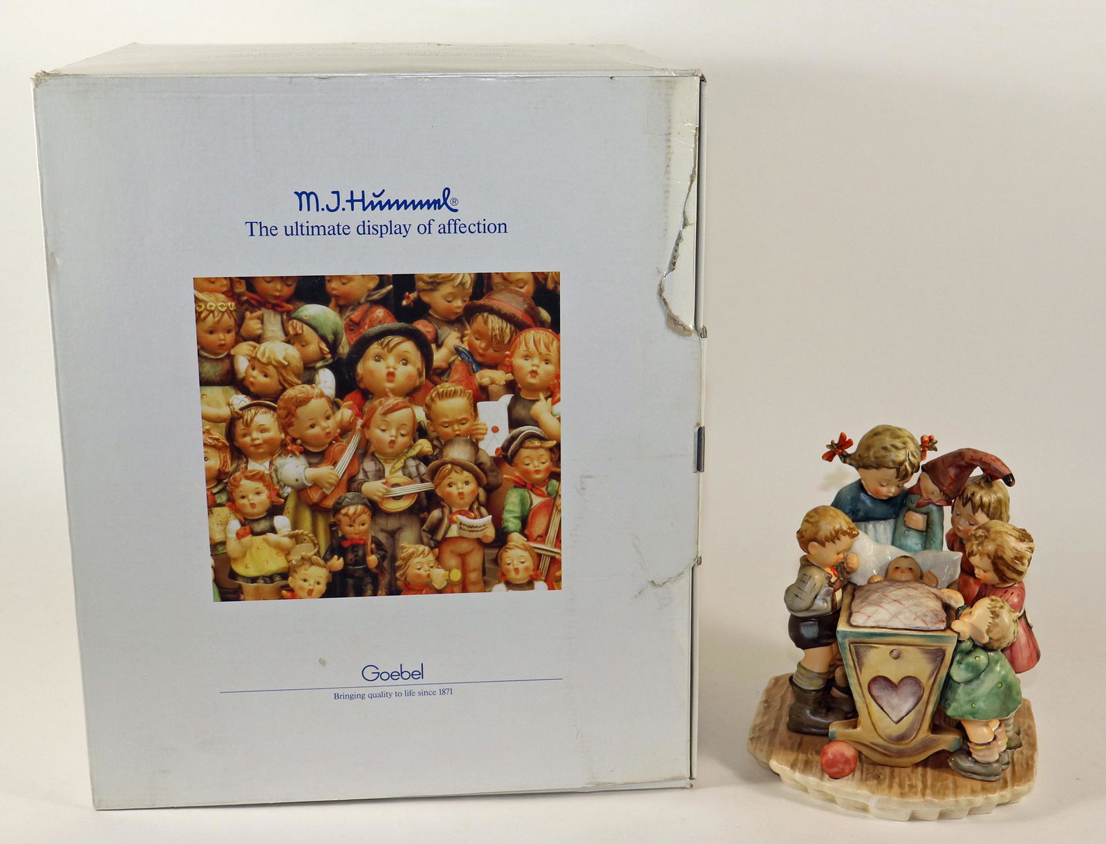 HUMMEL # 574 ROCK A BYE CENTURY COLLECTION W/ BOX (1 of 2)