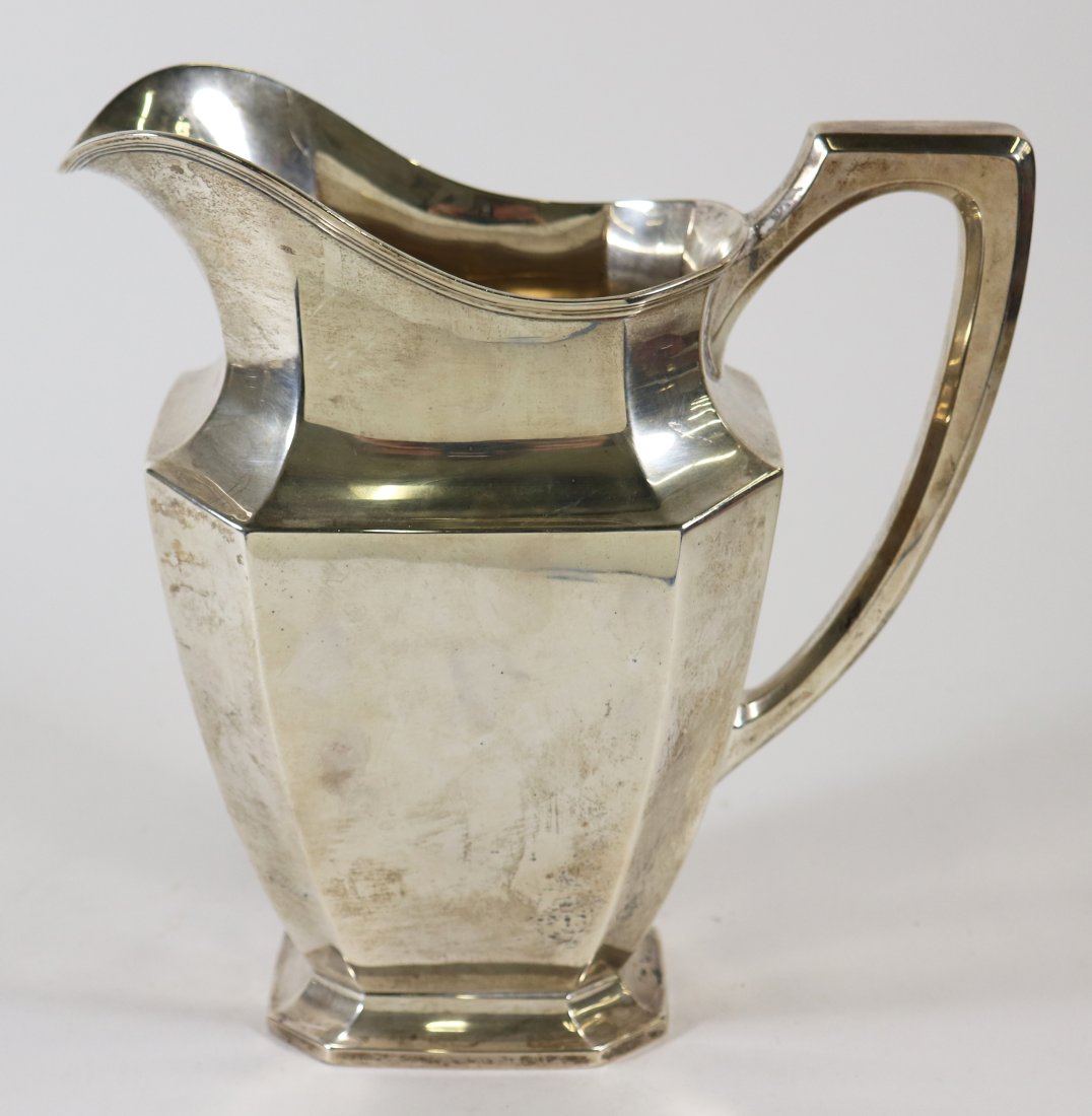 WALLACE STERLING SILVER WATER PITCHER (1 of 3)