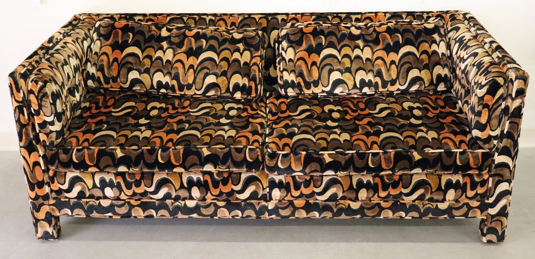 MARGE CARSON VINTAGE MODERN LOVESEAT (1 of 3)