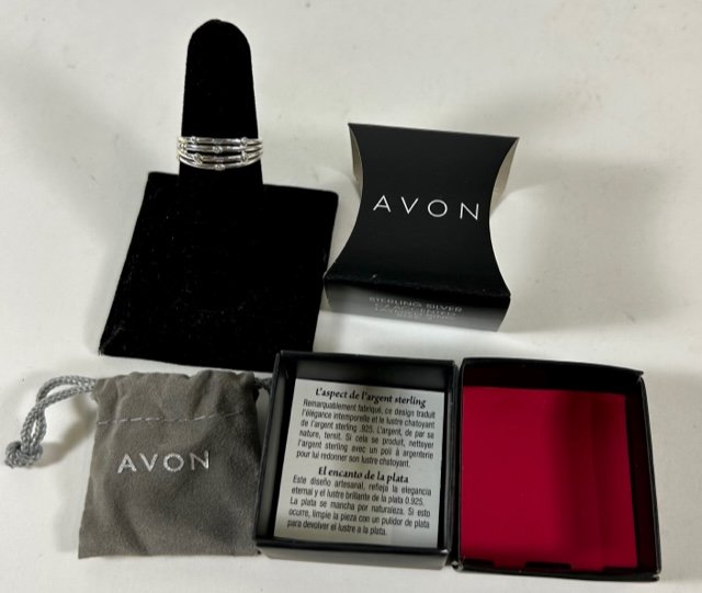 100 STERLING SILVER RINGS NEW IN BOX - SIZE 7 (1 of 4)