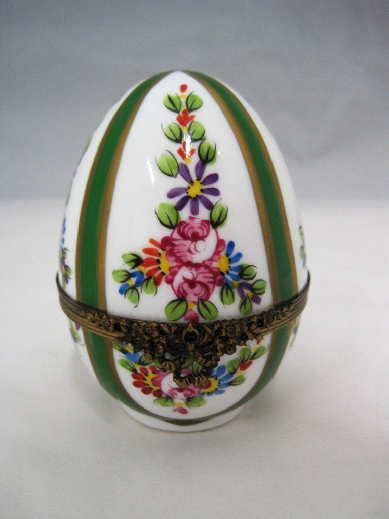 Limoges Peint Main Egg: #'d 191/999